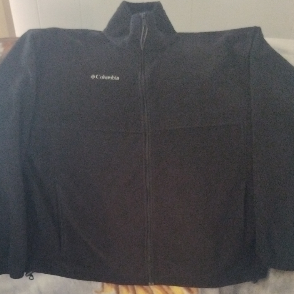 Columbia Black Performance Jacket Full-Zip Fleece